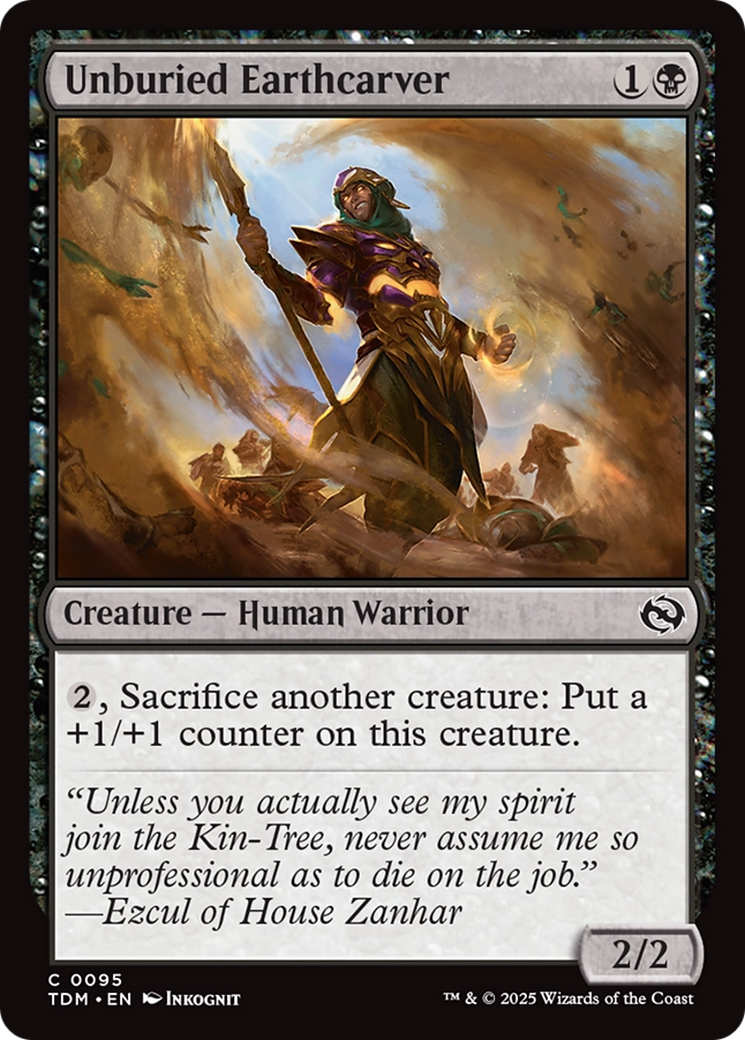 Unburied Earthcarver [Tarkir: Dragonstorm] | GrognardGamesBatavia