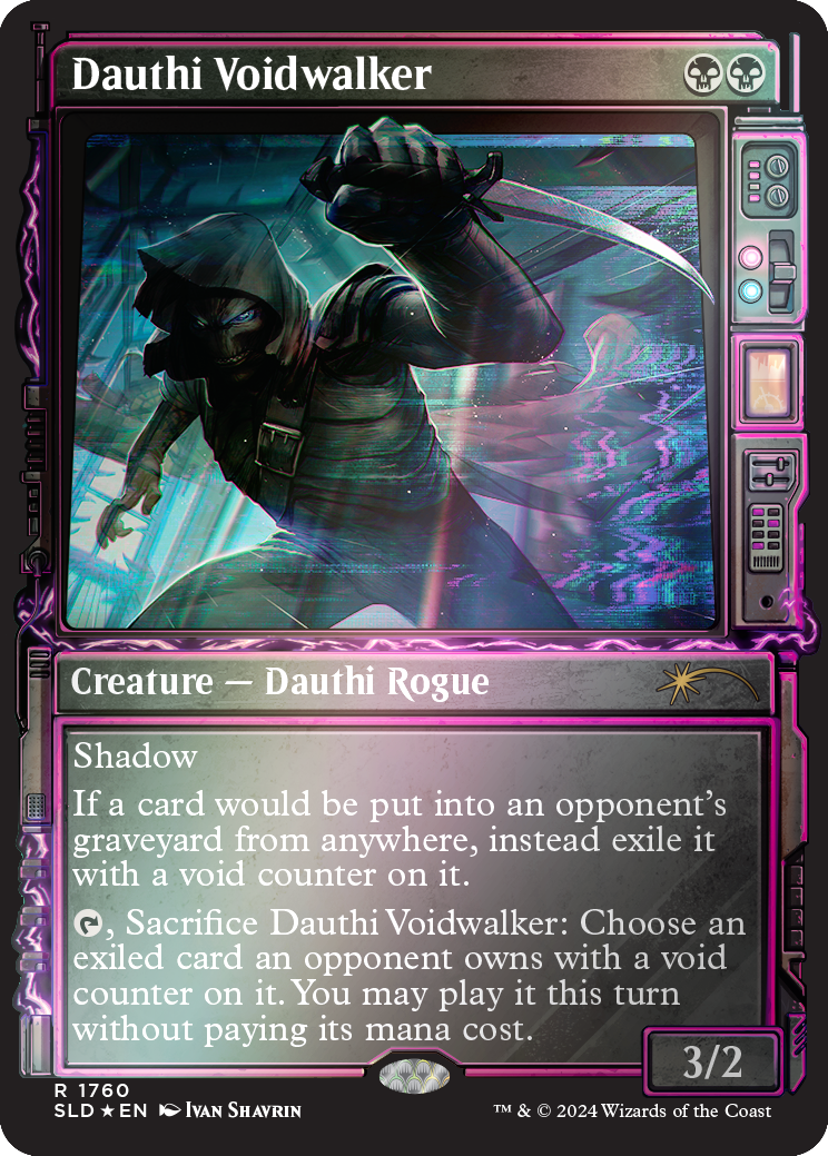 Dauthi Voidwalker (Rainbow Foil) [Secret Lair Drop Series] | GrognardGamesBatavia