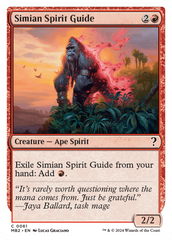 Simian Spirit Guide (White Border) [Mystery Booster 2] | GrognardGamesBatavia