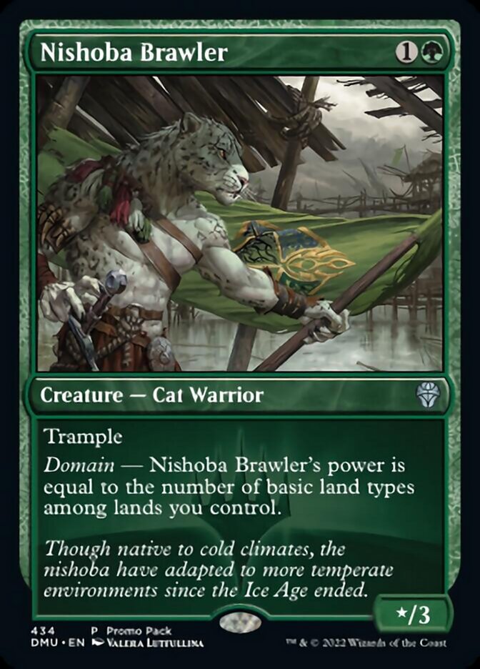 Nishoba Brawler (Promo Pack) [Dominaria United Promos] | GrognardGamesBatavia