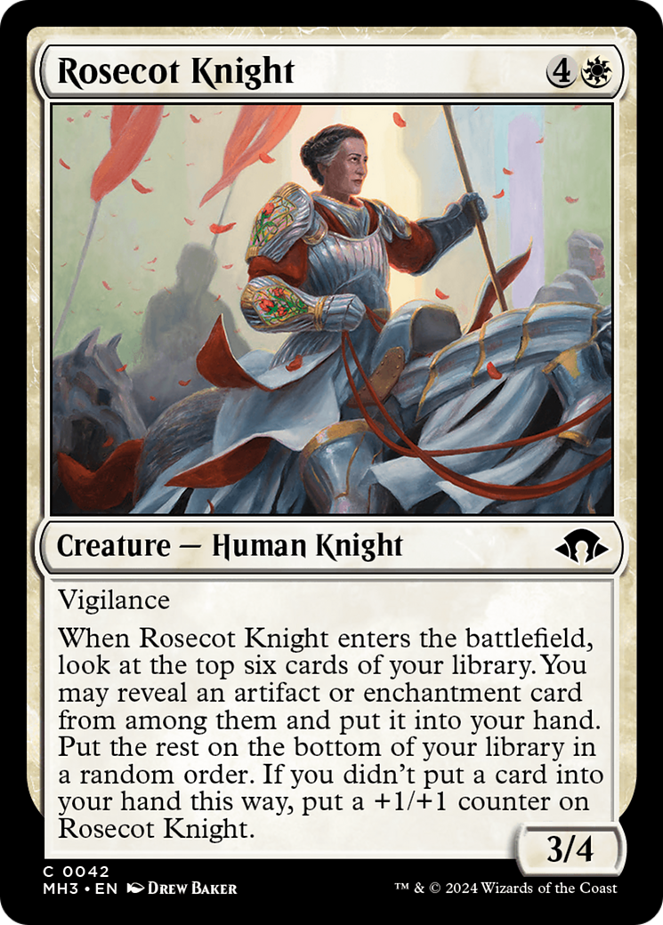 Rosecot Knight [Modern Horizons 3] | GrognardGamesBatavia