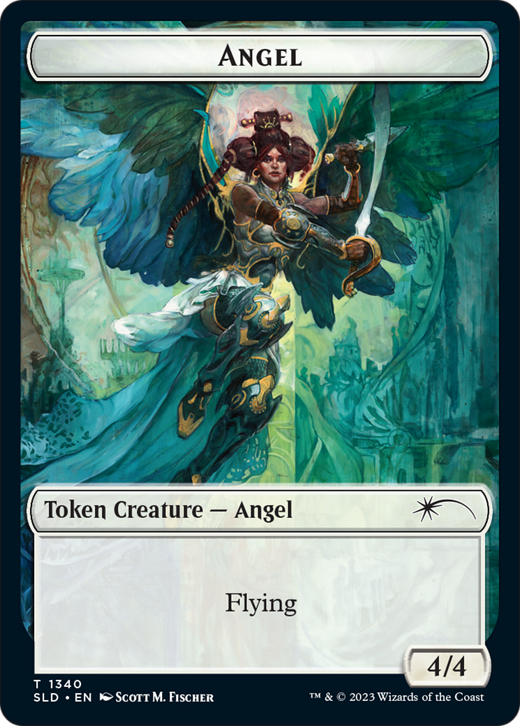 Angel // Spirit Double-Sided Token [Secret Lair Drop Series] | GrognardGamesBatavia