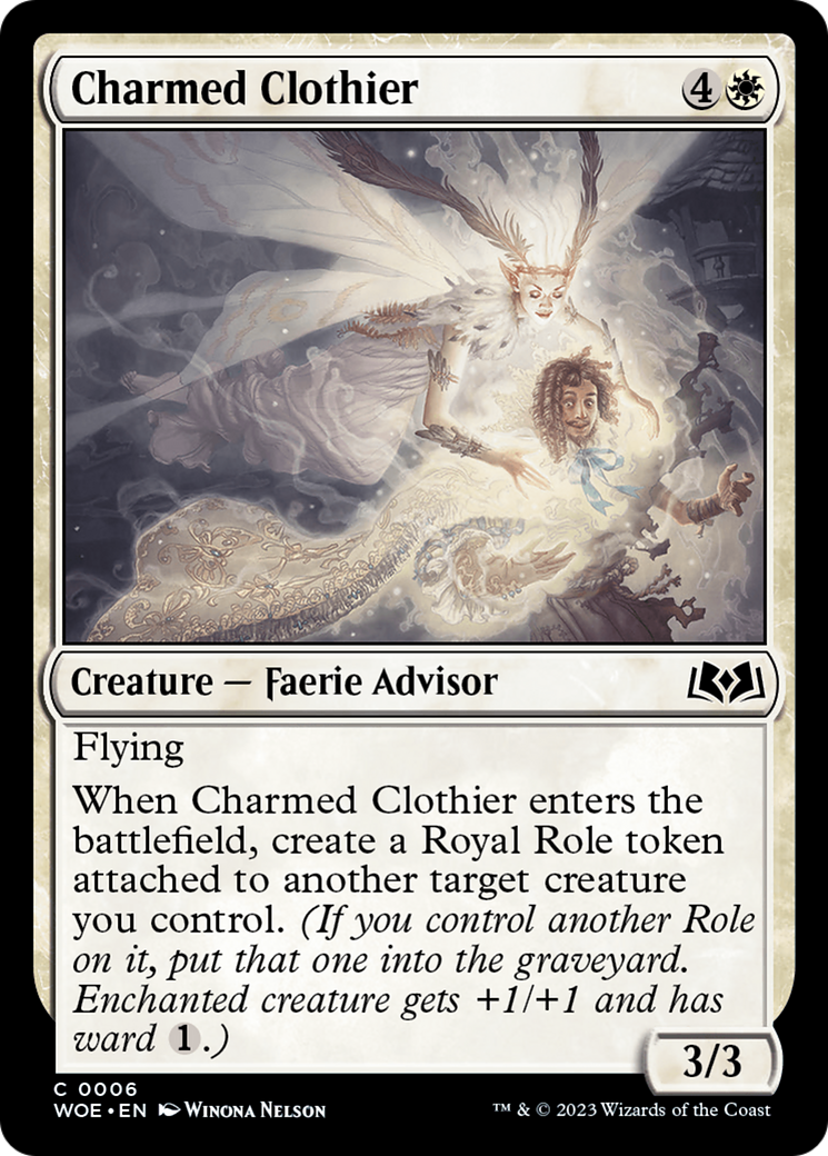 Charmed Clothier [Wilds of Eldraine] | GrognardGamesBatavia