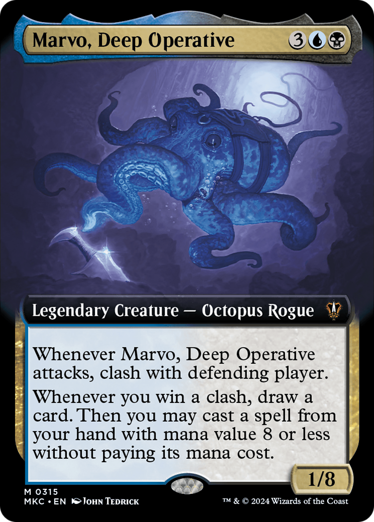 Marvo, Deep Operative (Extended Art) [Murders at Karlov Manor Commander] | GrognardGamesBatavia