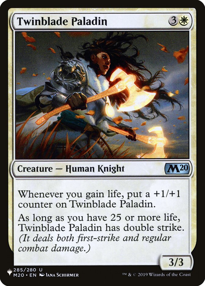 Twinblade Paladin [The List] | GrognardGamesBatavia