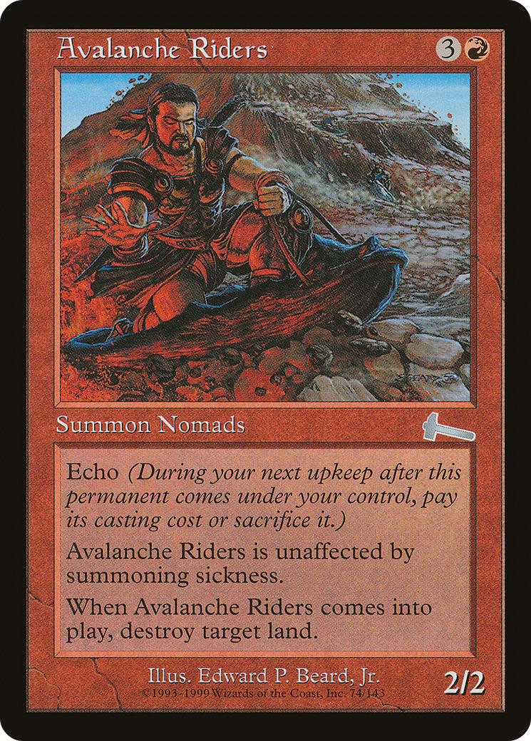Avalanche Riders [Urza's Legacy] | GrognardGamesBatavia