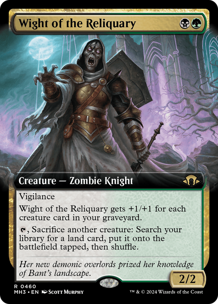 Wight of the Reliquary (Extended Art) [Modern Horizons 3] | GrognardGamesBatavia