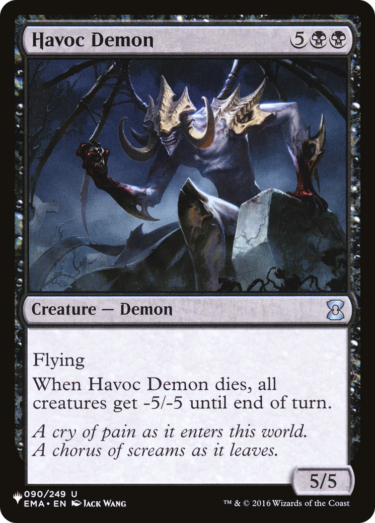 Havoc Demon [The List Reprints] | GrognardGamesBatavia