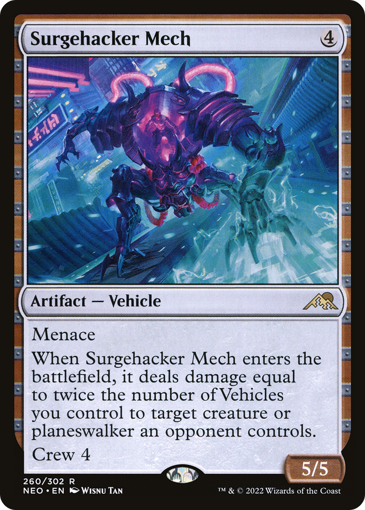Surgehacker Mech [Kamigawa: Neon Dynasty] | GrognardGamesBatavia