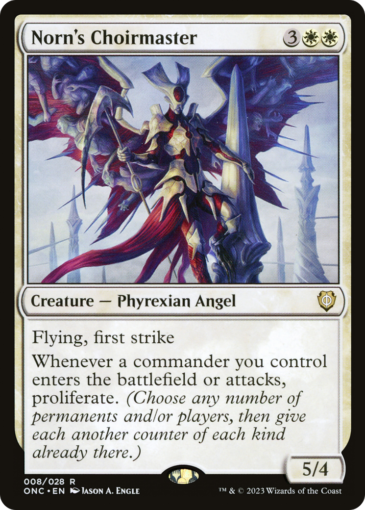 Norn's Choirmaster [Phyrexia: All Will Be One Commander] | GrognardGamesBatavia