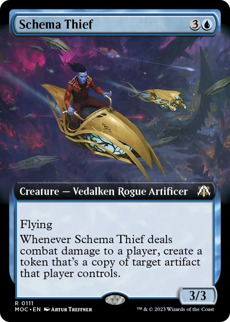 Schema Thief (Extended Art) [March of the Machine Commander] | GrognardGamesBatavia