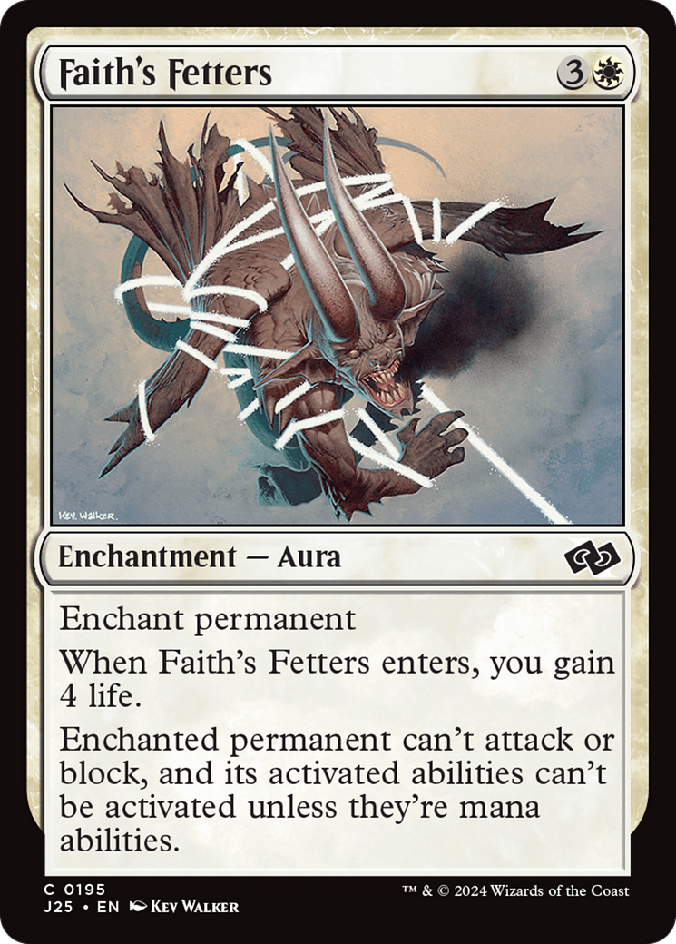 Faith's Fetters [Foundations Jumpstart] | GrognardGamesBatavia