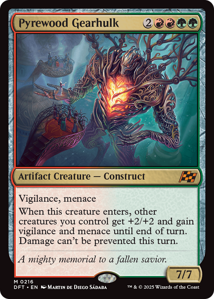 Pyrewood Gearhulk [Aetherdrift] | GrognardGamesBatavia