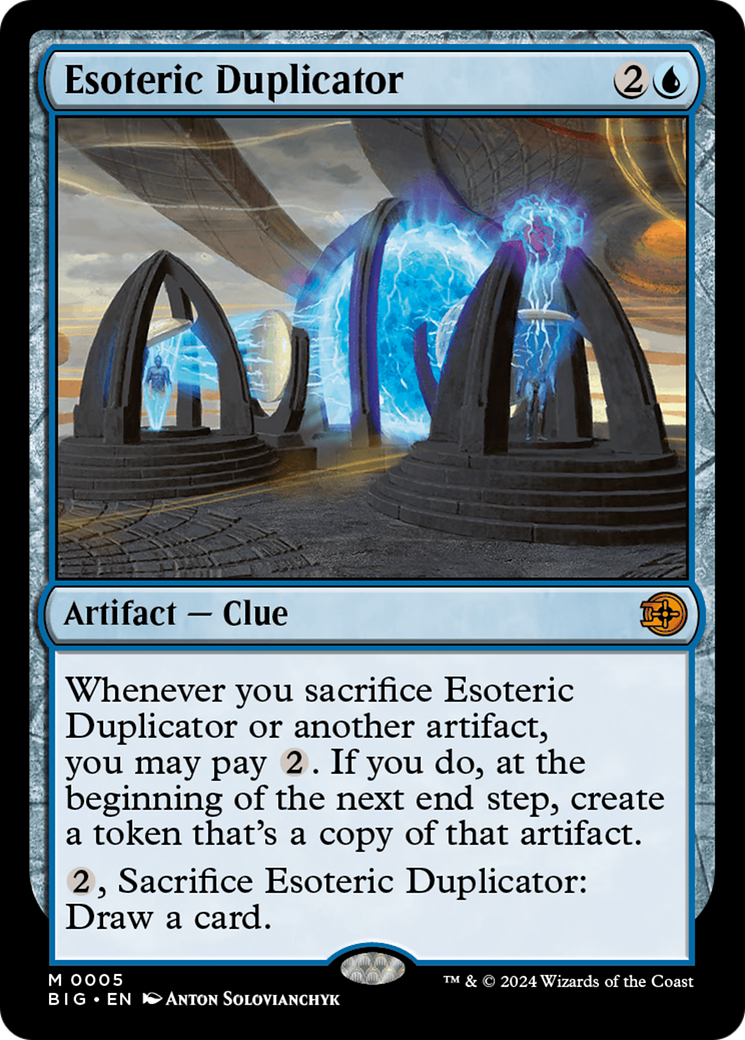 Esoteric Duplicator [Outlaws of Thunder Junction: The Big Score] | GrognardGamesBatavia