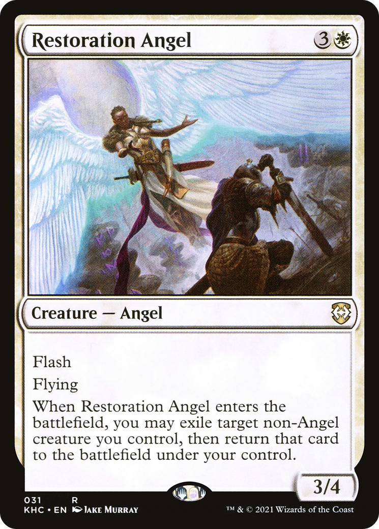 Restoration Angel [Kaldheim Commander] | GrognardGamesBatavia