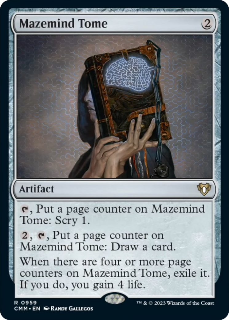 Mazemind Tome [Commander Masters] | GrognardGamesBatavia