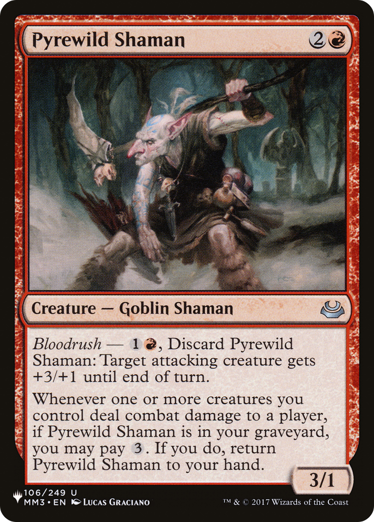 Pyrewild Shaman [The List Reprints] | GrognardGamesBatavia