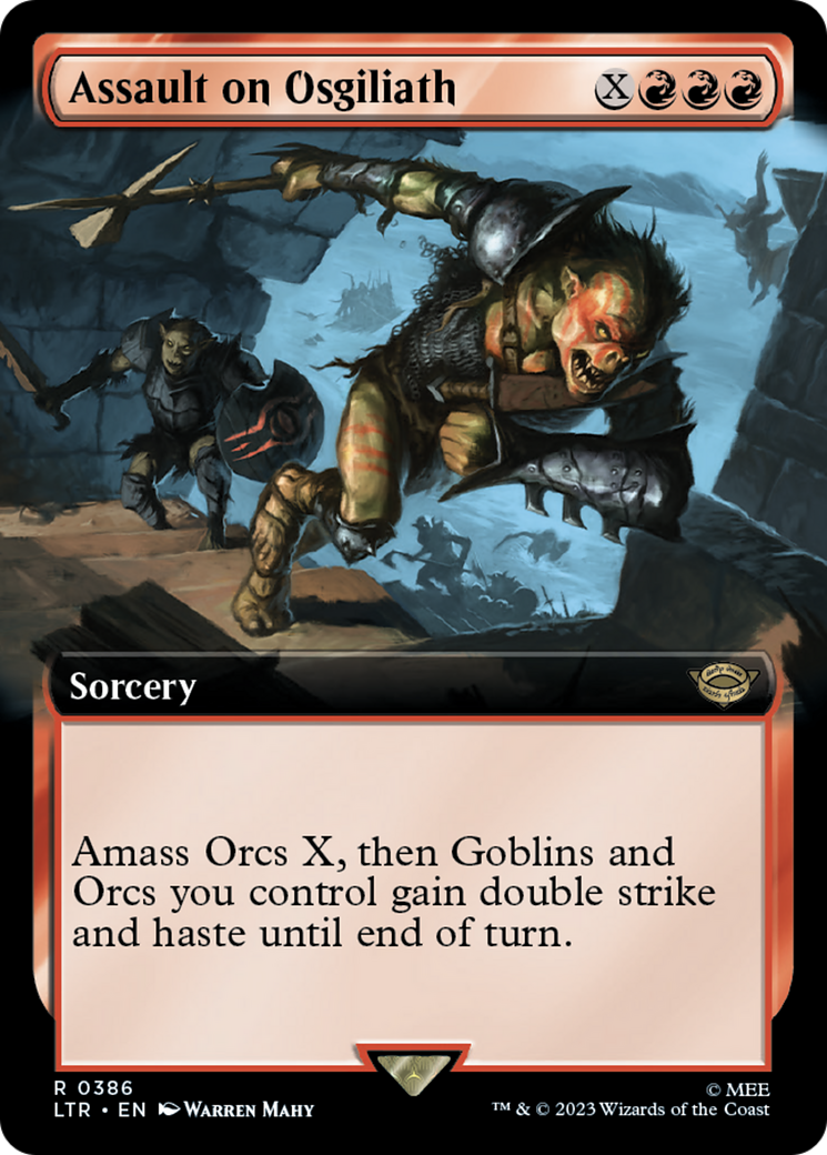 Assault on Osgiliath (Extended Art) [The Lord of the Rings: Tales of Middle-Earth] | GrognardGamesBatavia