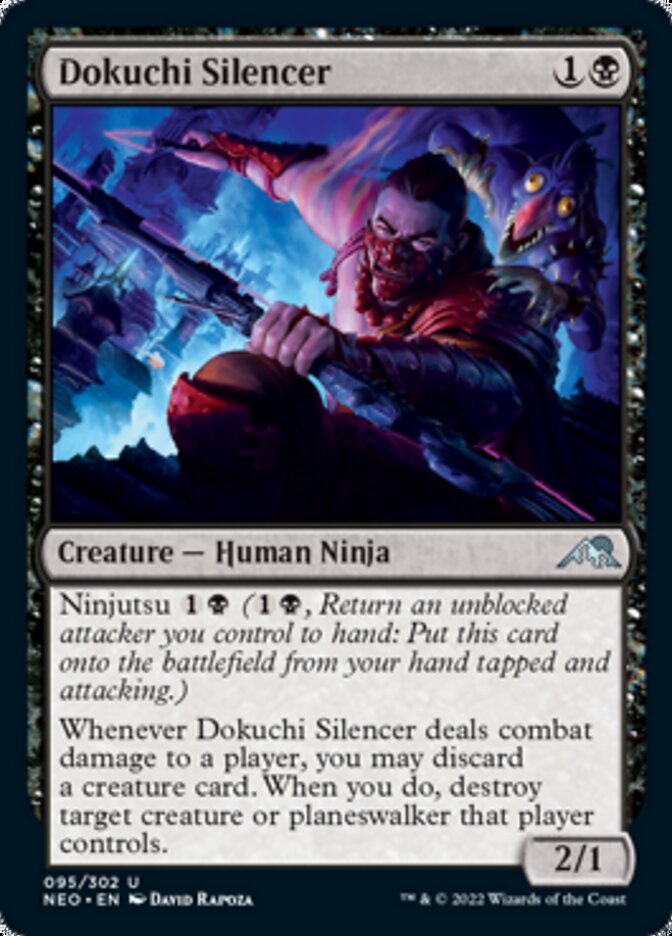 Dokuchi Silencer [Kamigawa: Neon Dynasty] | GrognardGamesBatavia