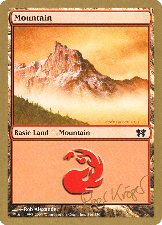 Mountain (pk346) (Peer Kroger) [World Championship Decks 2003] | GrognardGamesBatavia