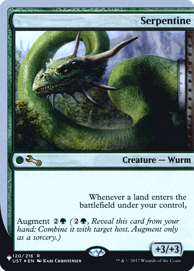 Serpentine (Unfinity Foil Edition) [The List] | GrognardGamesBatavia