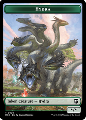 Hydra // Boar Double-Sided Token [Modern Horizons 3 Commander Tokens] | GrognardGamesBatavia