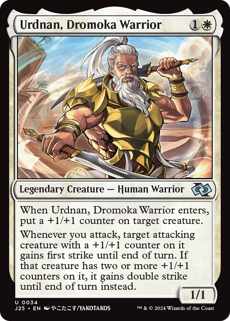 Urdnan, Dromoka Warrior (Anime) [Foundations Jumpstart] | GrognardGamesBatavia