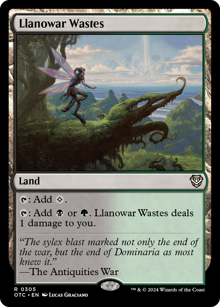 Llanowar Wastes [Outlaws of Thunder Junction Commander] | GrognardGamesBatavia