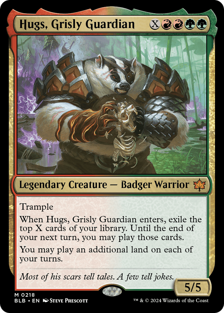 Hugs, Grisly Guardian [Bloomburrow] | GrognardGamesBatavia