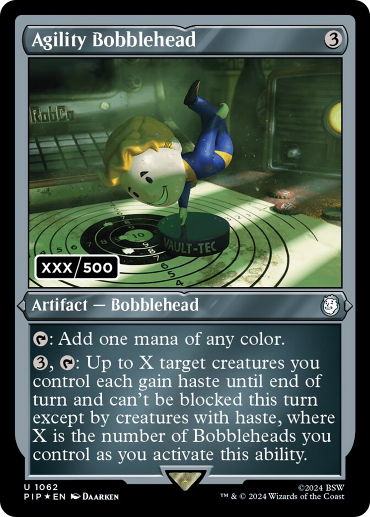 Agility Bobblehead (Serial Numbered) [Fallout] | GrognardGamesBatavia