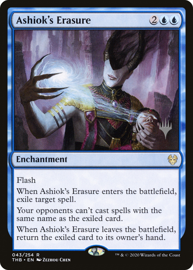 Ashiok's Erasure (Promo Pack) [Theros Beyond Death Promos] | GrognardGamesBatavia