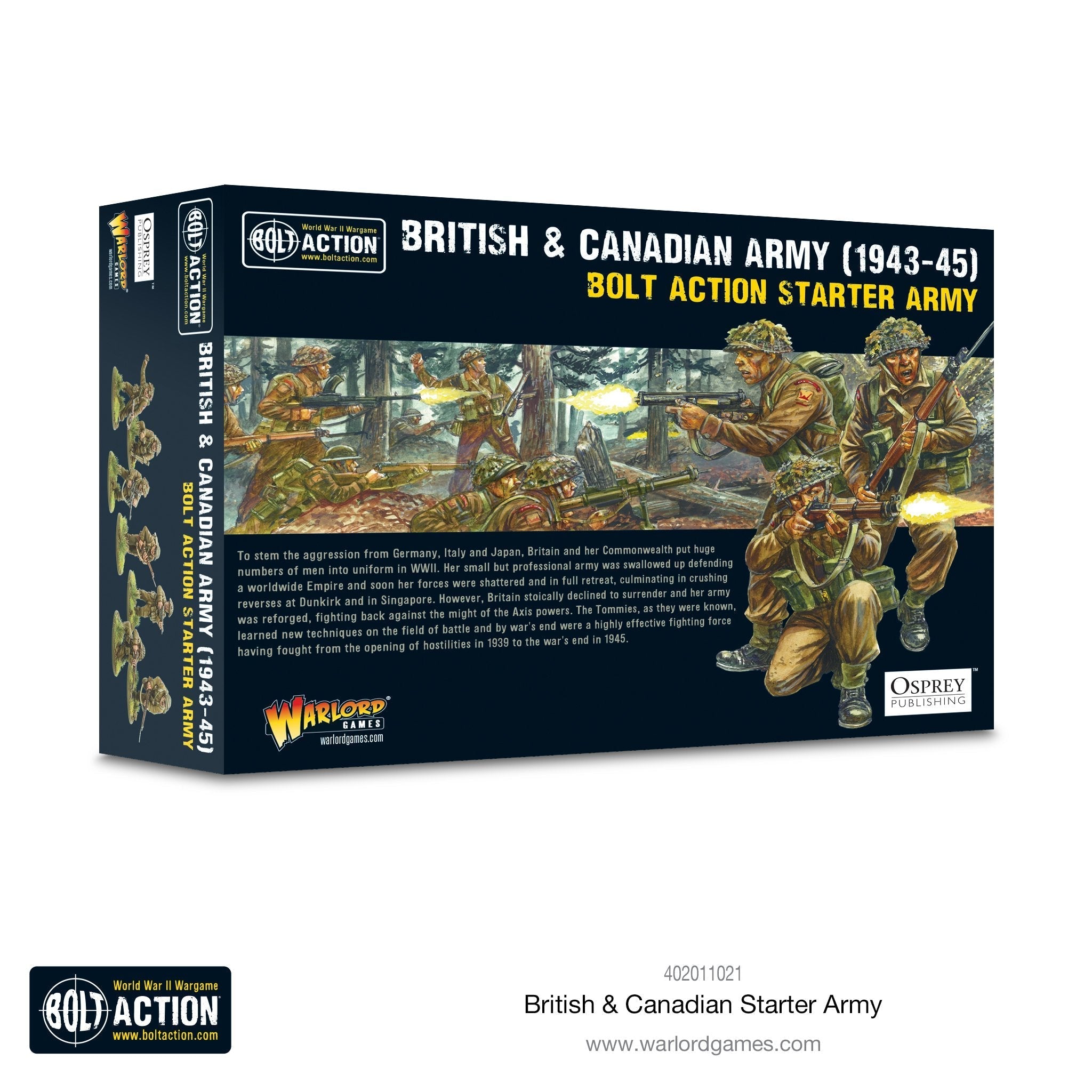 Bolt Action: British & Canadian Starter Army (1943-45) | GrognardGamesBatavia