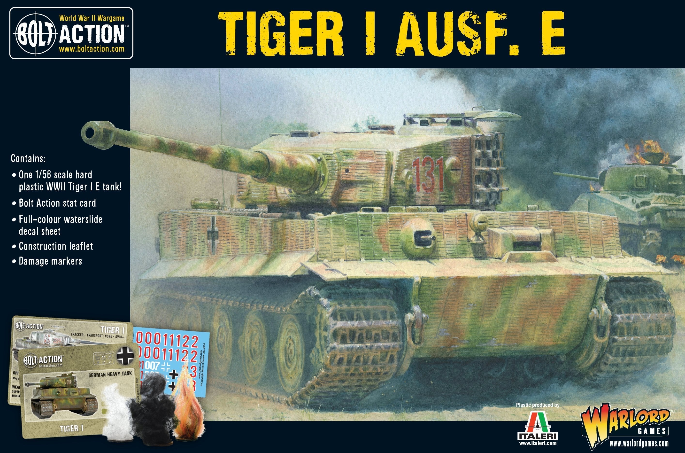 Bolt Action: Tiger I Ausf. E Heavy Tank | GrognardGamesBatavia