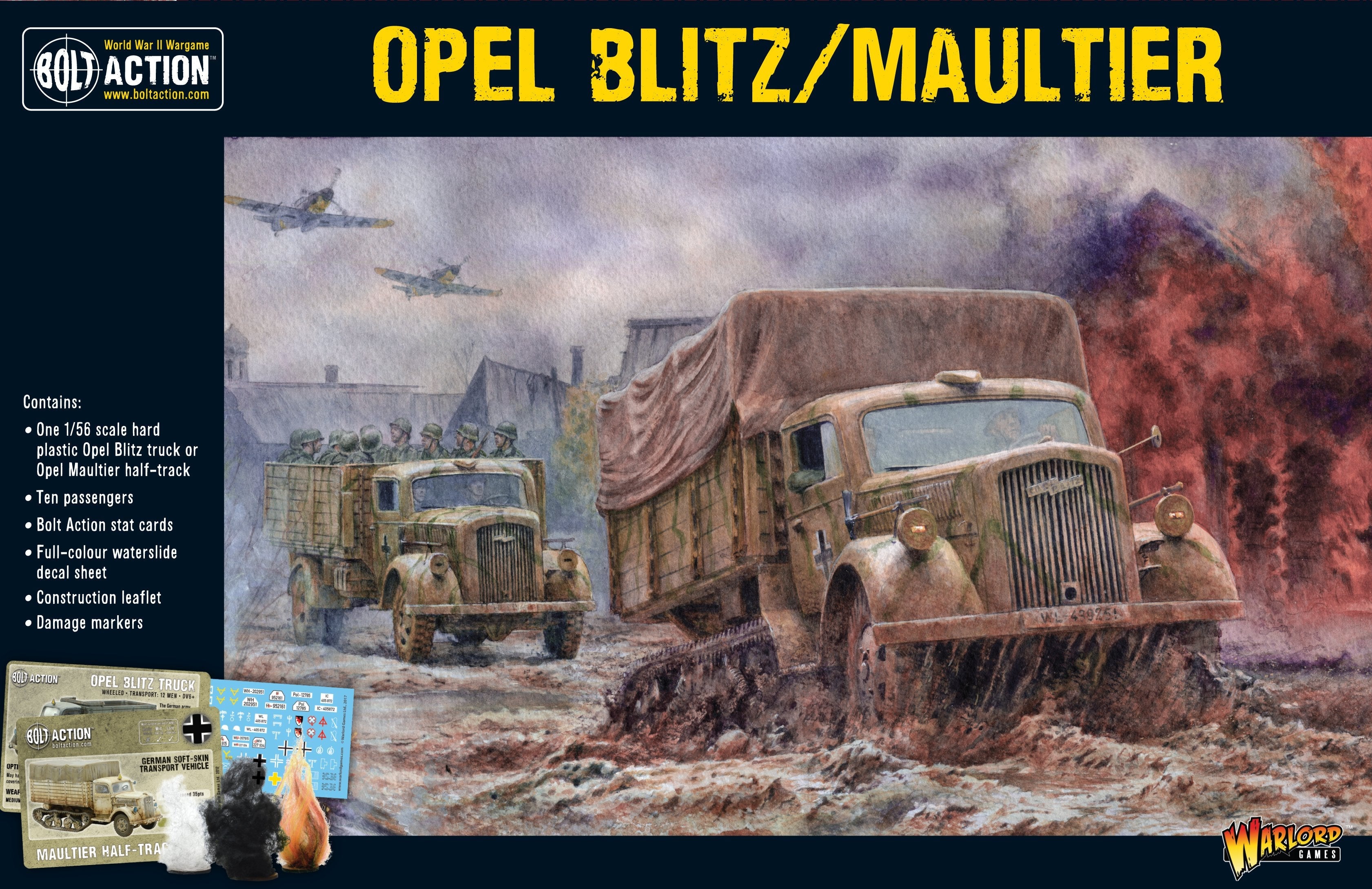 Bolt Action: Opel Blitz/Maultier | GrognardGamesBatavia