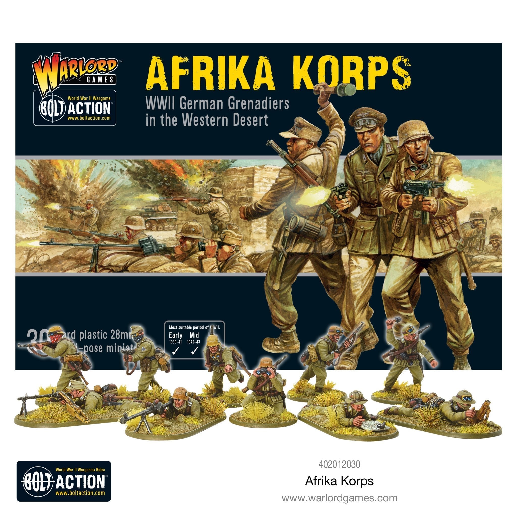 Bolt Action: Afrika Korps | GrognardGamesBatavia