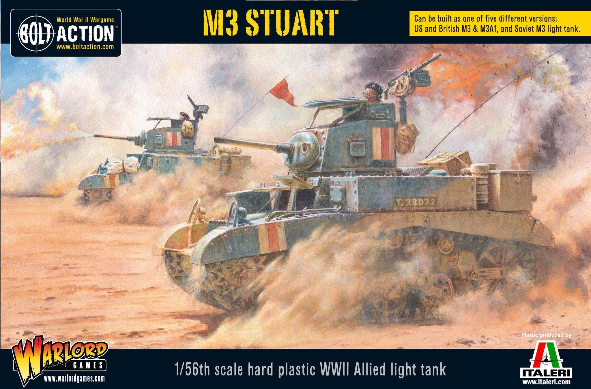 Bolt Action: M3 Stuart | GrognardGamesBatavia