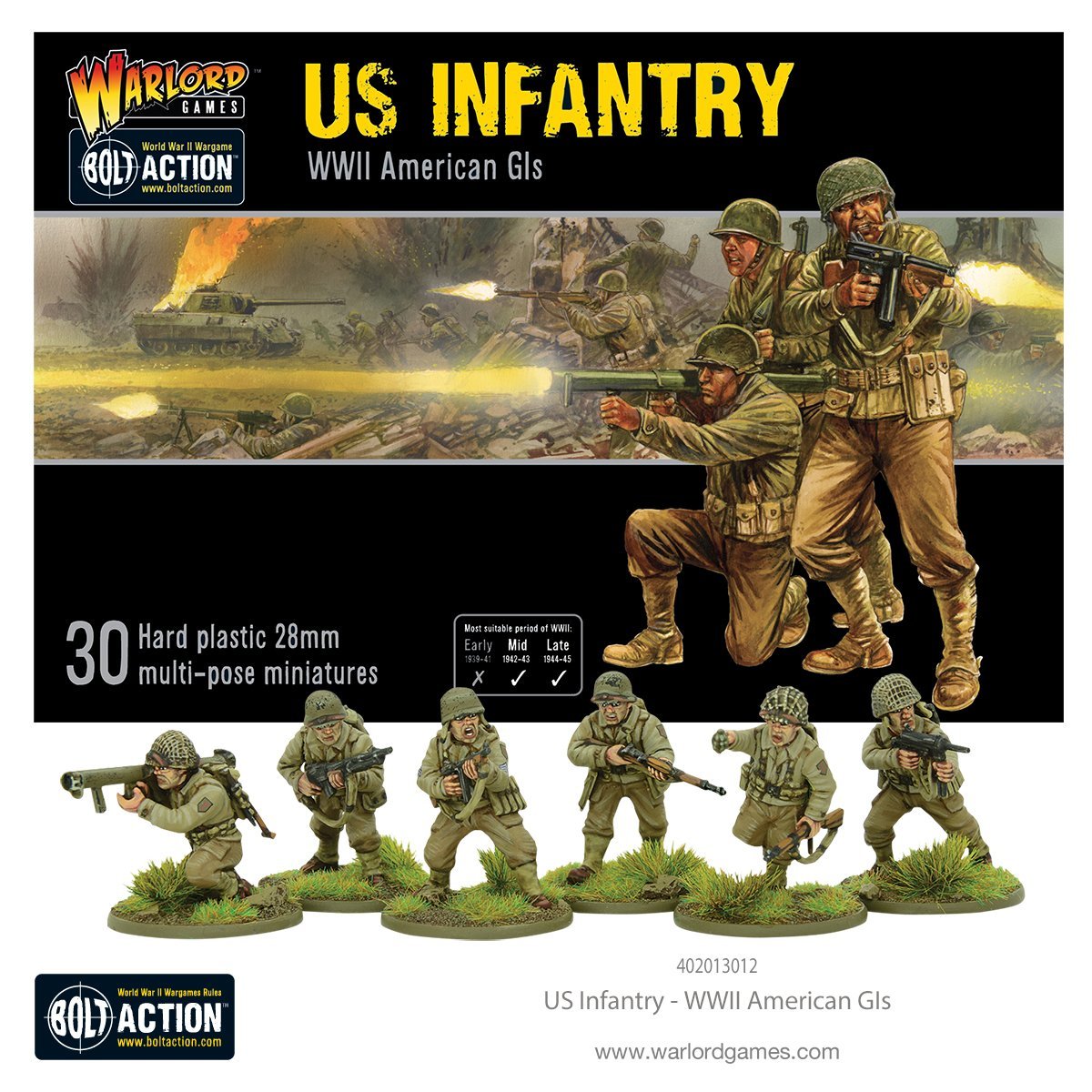 Bolt Action: US Infantry | GrognardGamesBatavia
