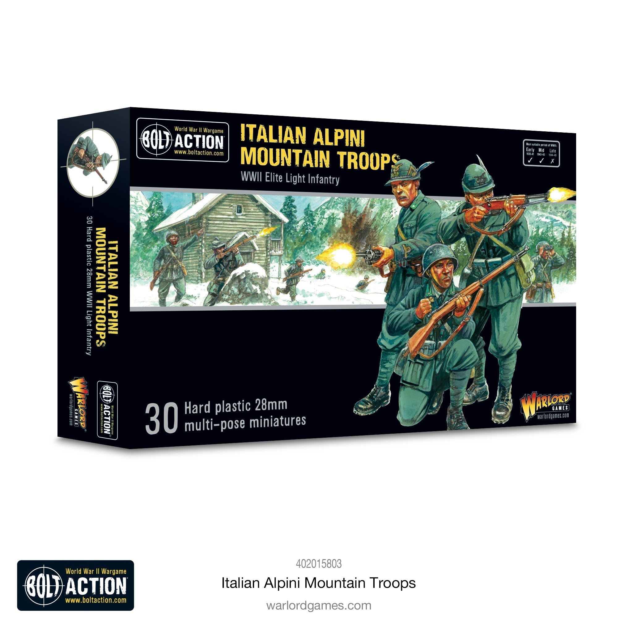 Bolt Action: Italian Alpini Mountain Troops | GrognardGamesBatavia