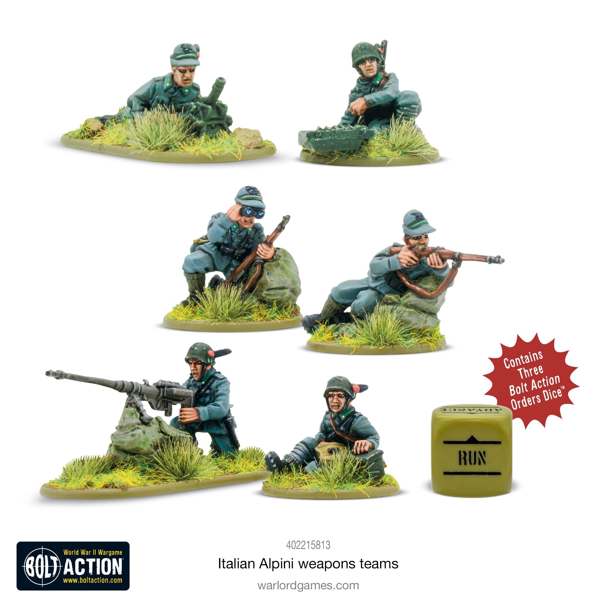 Bolt Action: Italian Alpini Weapons Teams | GrognardGamesBatavia