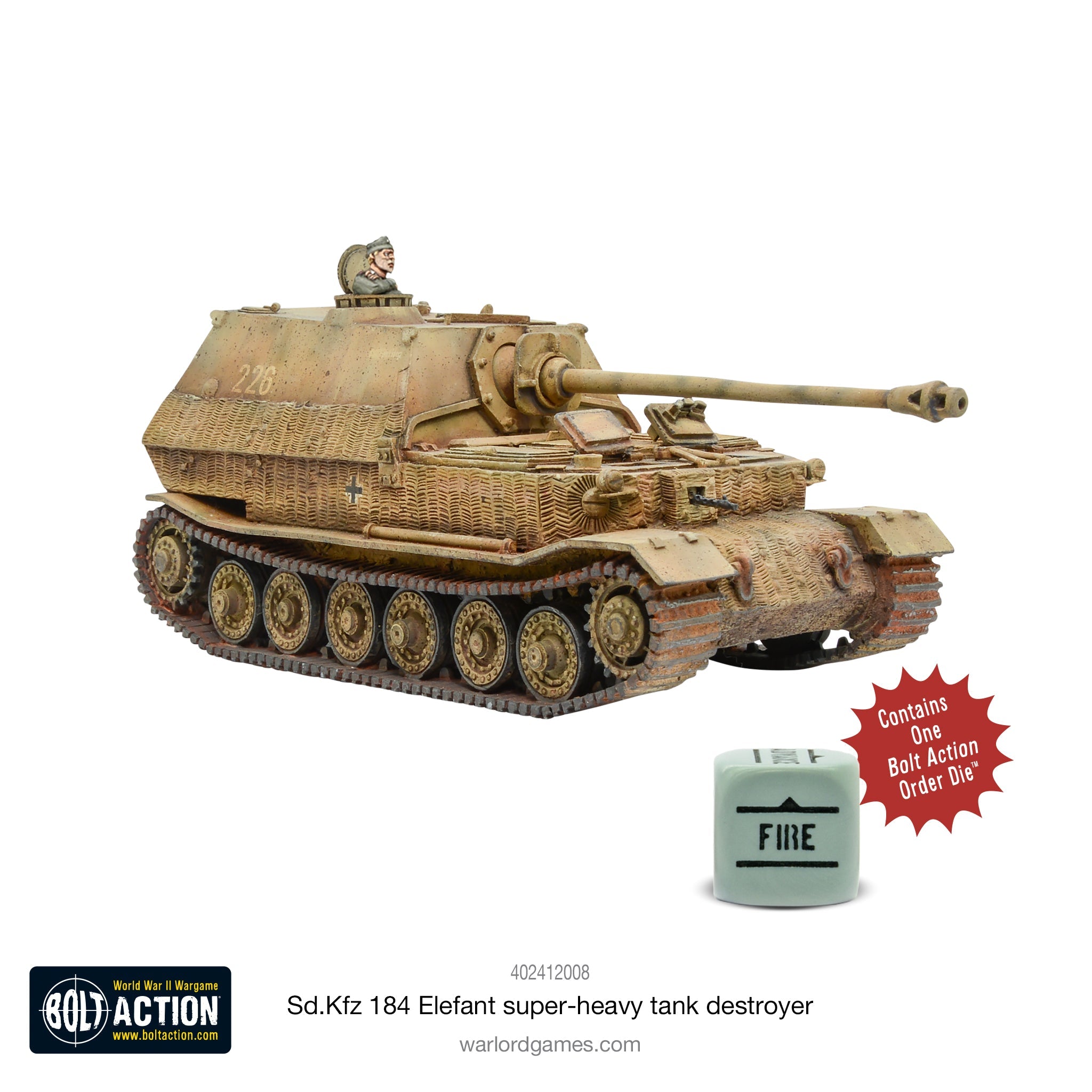 Bolt Action: SD.KFZ 184 Elefant | GrognardGamesBatavia