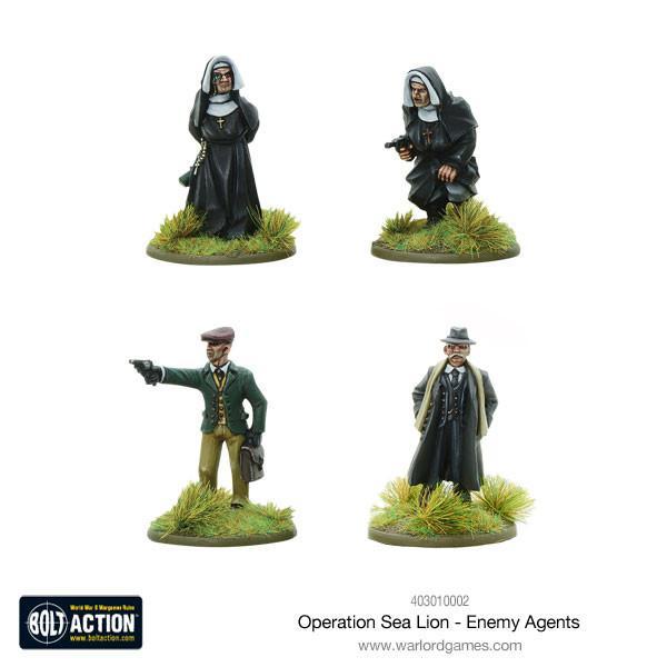 Bolt Action: Operation Sea Lion Enemy Agents | GrognardGamesBatavia