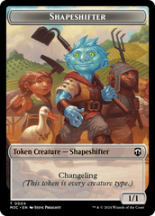 Shapeshifter (0004) // Copy Double-Sided Token [Modern Horizons 3 Commander Tokens] | GrognardGamesBatavia