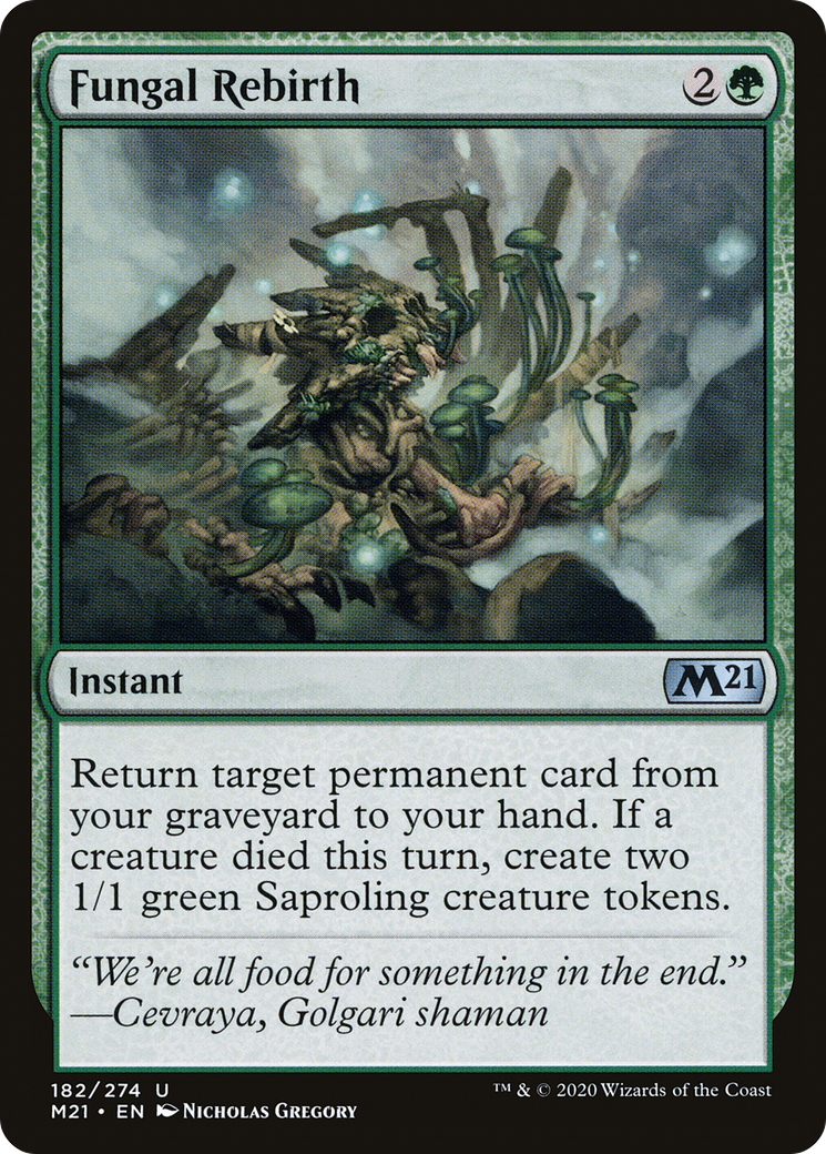 Fungal Rebirth [Core Set 2021] | GrognardGamesBatavia