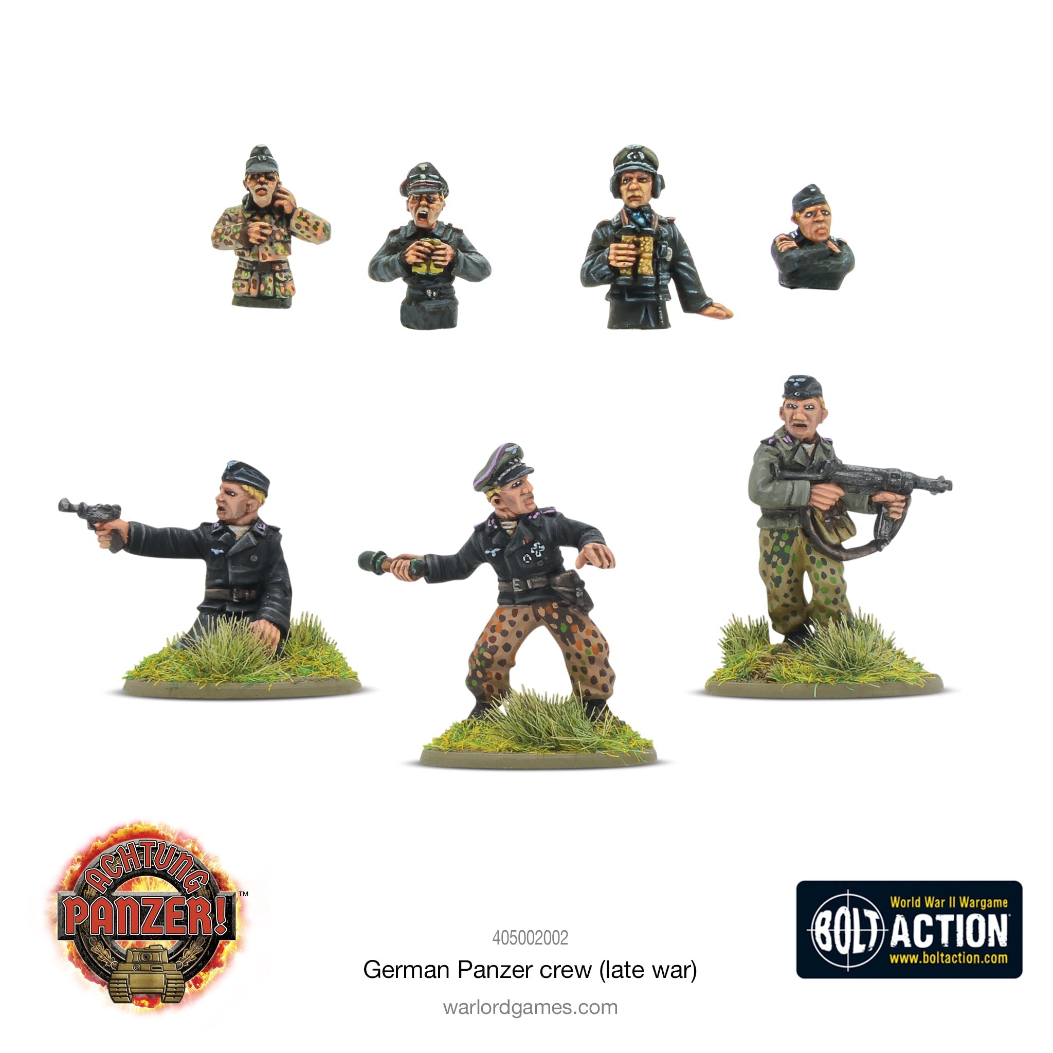Achtung Panzer! German Panzer Tank Crew (Late War) | GrognardGamesBatavia