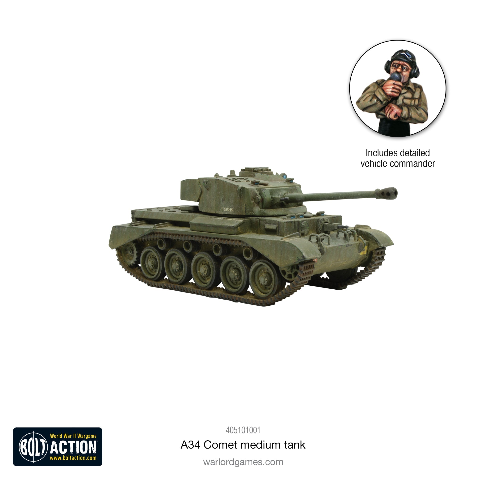 Bolt Action: A34 Comet Heavy Tank | GrognardGamesBatavia