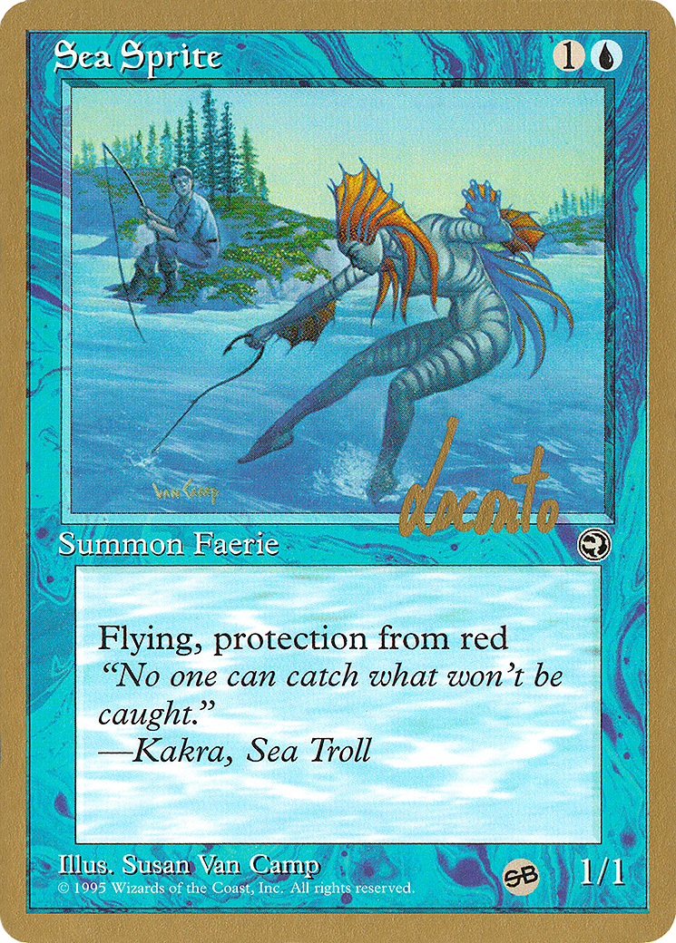 Sea Sprite (Michael Loconto) (SB) [Pro Tour Collector Set] | GrognardGamesBatavia