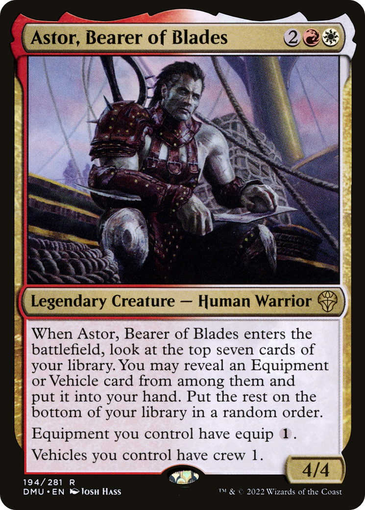 Astor, Bearer of Blades [Dominaria United] | GrognardGamesBatavia