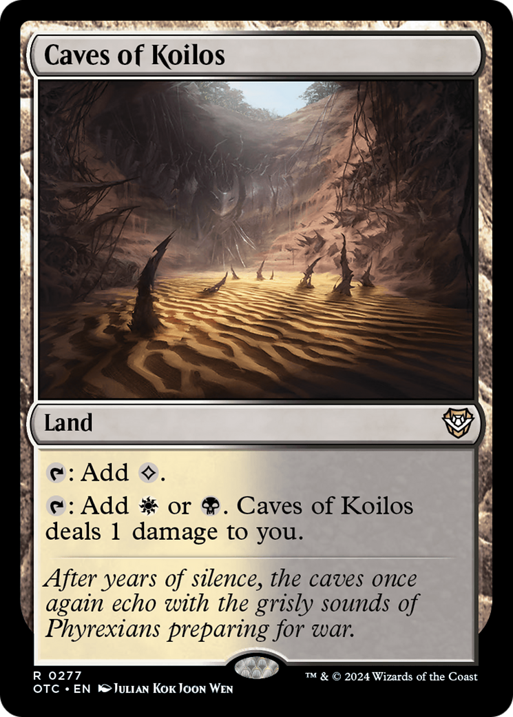 Caves of Koilos [Outlaws of Thunder Junction Commander] | GrognardGamesBatavia