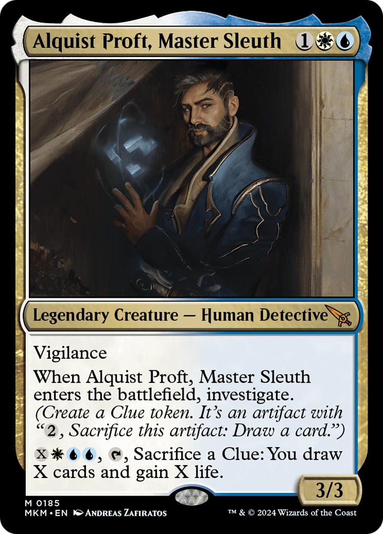 Alquist Proft, Master Sleuth [Murders at Karlov Manor] | GrognardGamesBatavia