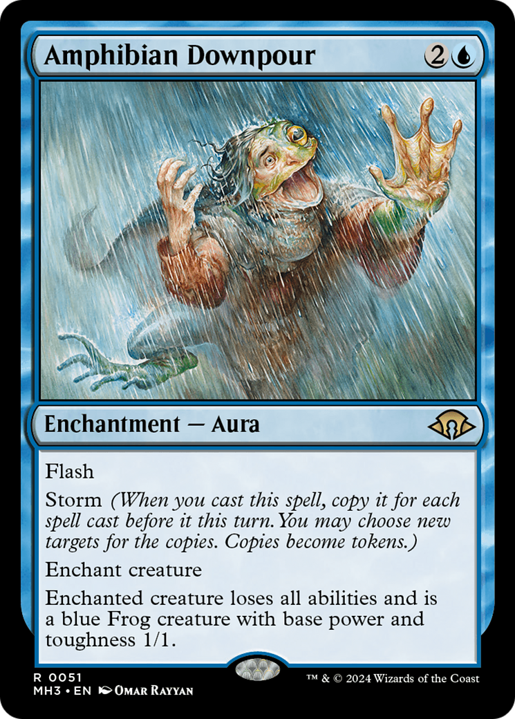 Amphibian Downpour [Modern Horizons 3] | GrognardGamesBatavia